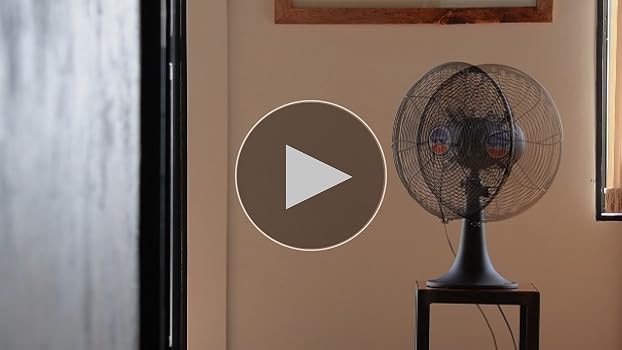 Amazon.co.jp: Hermosa Table Fan Desktop Fan RF-0113 Retro
